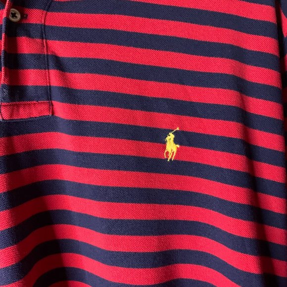 Ralph Lauren Striped Collared Button Up Shirt - Picture 4 of 4